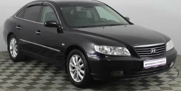 Дефлекторы окон (ветровики) Hyundai Grandeur IV Sd 2005-2011 ХРОМ.МОЛДИНГ (Хюндай Грандеур) Кобра Тюнинг